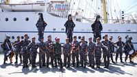 Kedatangan KRI Bima Suci-945 dalam rangka mendukung latihan praktek pelayaran Kartika Jala Krida (KJK) taruna/taruni AAL Angkatan ke-69 Tahun 2022 dengan 3 misi khusus.